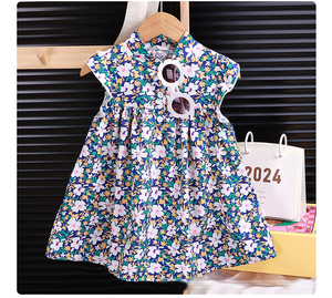 Filles été tenue décontractée coton enfants vêtements approvisionnement Chine usine pour enfants vêtements - Product Image 4