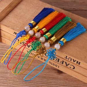 Filo di poliestere fatto a mano con ciondolo a forma di gioiello con ciondolo a forma di nappa cinese fatto a mano da 5CM - Product Image 2