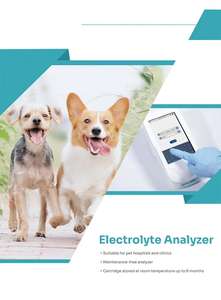 건식 전기화학 전해질 분석기, 의료용 혈액 가스 분석기, 스마트 미니 전해질 K Na Cl Ca 테스트 분석기 - Product Image 3