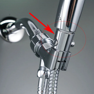 ABS bianco G1/2 "braccio <span class=keywords><strong>doccia</strong></span> e tubo flessibile valvola di controllo del flusso dell'acqua pulsante di arresto, universale <span class=keywords><strong>doccia</strong></span> testa di chiusura della valvola - Product Image 5