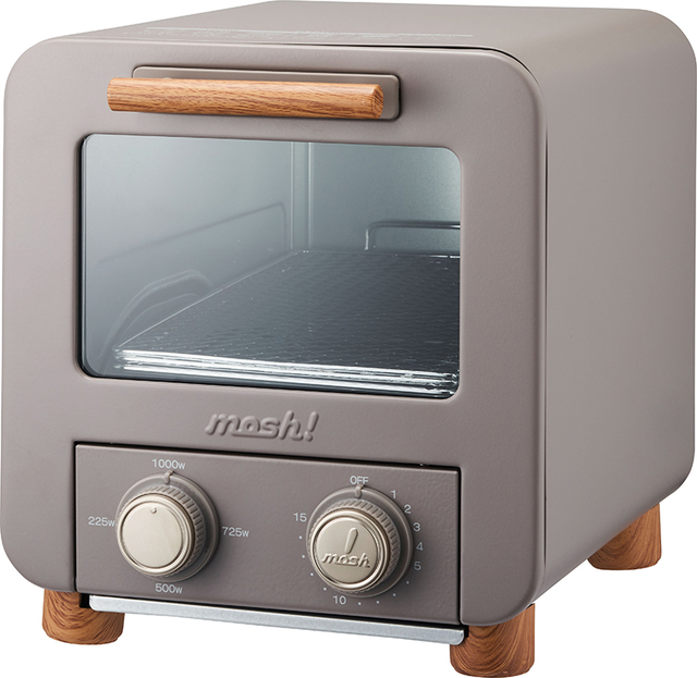 15-Minute Timer Adjustable Heat Level 4 Levels Stainless Steel Electric Toaster Oven Smart Space-Saving Dual Voltage Easy