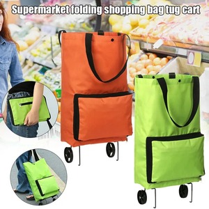 Bolsa de Compras Plegable con Ruedas, de Gran Capacidad, Extensible, para Supermercado, Compras de Verduras, Uso Doméstico - Product Image 1