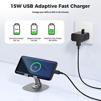 Cargador rápido HYTO QC3.0 de 15W para Samsung A05 A06 A04s A04 A16 A15 A32 A22 A40 A51 S10 S9 S8, cable de carga USB, enchufe para cargador de teléfono