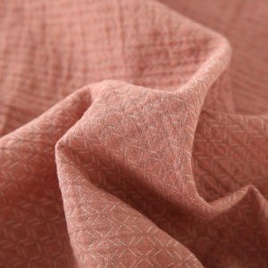 Stile giapponese non stampato in puro <span class=keywords><strong>cotone</strong></span> doppio strato garza coppia <span class=keywords><strong>pigiama</strong></span> per la primavera autunno estate da <span class=keywords><strong>uomo</strong></span> a maglia larga da donna - Product Image 4