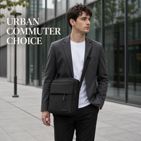 Sac à main pour homme, sac bandoulière pour homme, sac messager pour le travail et les affaires