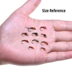 36 stuks/doos Vliegvisvliegen Set Handgemaakte Vliegvisuitrusting Met Droge/Natte Vliegen Vliegassortiment Forel Baars Grijze Forel Panfish Vissen - Product Image 5