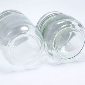 Factory Price 150ml 250ml 360ml 480ml 1000ml Wide Mouth Glass Mason <b>Jar</b> Metal Screw Cap for Jam <b>Cookie</b> Candy Food Storage - Product Image 4