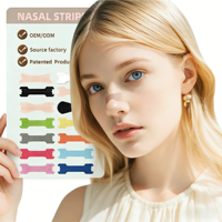 Bandes nasales respirantes hypoallergéniques LYCHA, ingrédients naturels, certifiées CE, pour un sommeil amélioré, réduction du ronflement, oxygénation