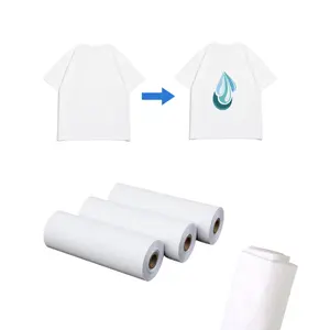 Adesivi personalizzati per t-shirt con stampa digitale riciclabile 32gsm carta a trasferimento termico