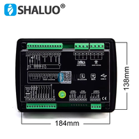 Controlador de Generador Diésel LIXiSE AIG6510 con Pantalla a Color AMF, Arranque y Parada Automáticos, Pantalla LCD con USB, Repuestos para Generador