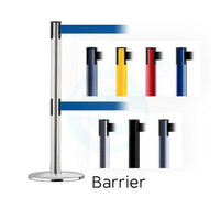 Poteaux de guidage en acier inoxydable avec cordes, pour événements traditionnels et tapis de réception, avec barrière en velours suspendue, réflecteurs de qualité ingénierie