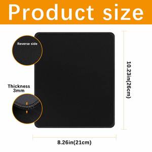 Printed With Logo Office & Gaming Use Custom Size Neoprene <b>Computer</b> <b>Mouse</b> Pad <b>for</b> Business Gift - Product Image 2