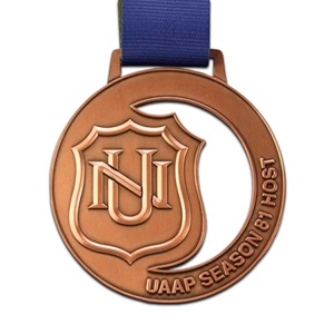 Medalla Deportiva de Metal con Diseño de Logotipo Personalizado, Medalla de Aleación de Zinc 3D Dorada para Maratón, Premio Deportivo Personalizado al Por Mayor - Product Image 3