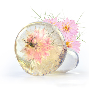 Nuovo Design naturale sbiancamento alleggerimento di base per la pulizia fatto a mano aminoacidi trasparente cartone fiori di sapone all'ingrosso - Product Image 2