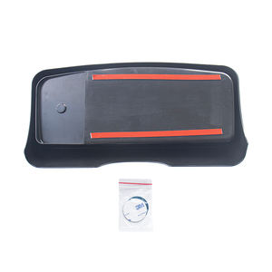 Caja de almacenamiento trasero para tablero de instrumentos, organizador de pantalla de navegación, ABS <span class=keywords><strong>flocado</strong></span>, accesorio de sellado BYD, 2023 - Product Image 5