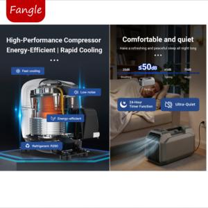 Mini Aire Acondicionado Portátil Ligero para Camping con Doble Conducto de 4500Btu - Product Image 4