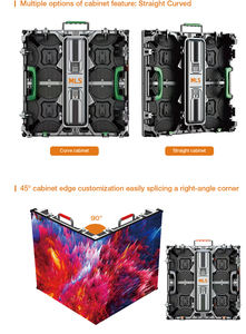 Panel LED Ultra Claro P1.95 para Interiores, Pantalla de Alquiler para Eventos, Servicio Frontal, Fácil Instalación para Transmisiones <span class=keywords><strong>en</strong></span> Vivo <span class=keywords><strong>en</strong></span> Iglesias - Product Image 4