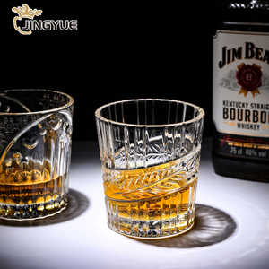 Verres à whisky <span class=keywords><strong>vintage</strong></span> japonais 10oz, verres à whisky à l'ancienne, verres ronds transparents pour bourbon et cognac - Product Image 5