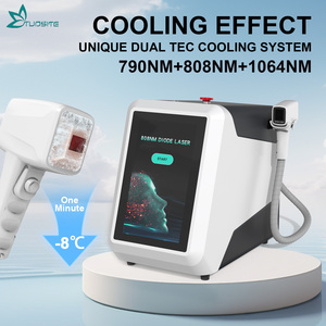 Máquina Portátil de Depilación Láser de Diodo de 3 Longitudes de Onda 755/808/1064nm, Enfriamiento con Hielo, Depiladora Indolora para Uso Doméstico y Comercial - Product Image 3