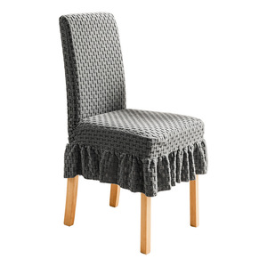 Funda de Silla Premium, Diseño Geométrico de Algodón, Ajuste Elástico, Cobertura Completa de 360 Grados, Lavable a Máquina - Product Image 2