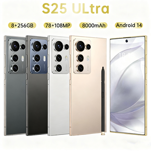 Téléphone portable S25 original de haute qualité, Android 14, Octa Core, 108MP, écran 8 pouces 4K 120Hz, 16+256 Go, stylet intégré, LTE, double SIM, anglais - Product Image 1