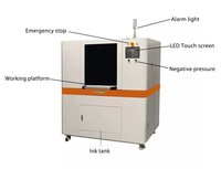 Machine d'impression UV pour bouteilles et cylindres, idéale pour les ateliers de gobelets en PET et de verre