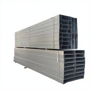 Goulotte de câblage industrielle en acier ignifuge, canal résistant au feu pour la gestion des câbles de construction - Product Image 1