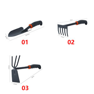 مجرفة حدائق صغيرة J02، أداة يدوية من الحديد للزراعة، ملحق للحدائق المنزلية لزراعة الخضروات والزهور، مجرفة للشرفة للحفر - Product Image 5