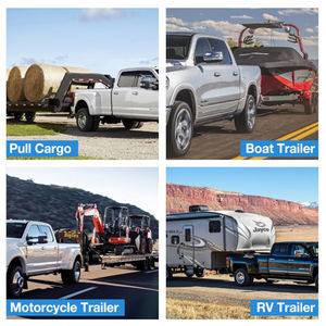 Coupleur réglable en alliage d'aluminium à montage sur <span class=keywords><strong>attelage</strong></span> de remorque à double boule <span class=keywords><strong>crochet</strong></span> de remorquage forgé pour SUV RV <span class=keywords><strong>caravane</strong></span> machines agricoles - Product Image 3