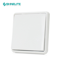 NOUVEAU Interrupteur Mural UK Modulaire Prise Électrique DIY Interrupteur Tactile à Bouton Poussoir pour Éclairage Mural