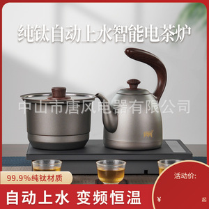 Hervidor eléctrico Tang Dynasty con tetera 368x198x280mm, base giratoria de 360 grados para té y agua hirviendo - Product Image 4