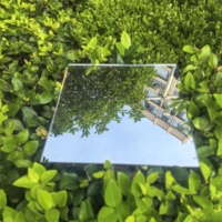 Verre unidirectionnel à faible luminosité de 2 mm à 12 mm, miroir de perspective unidirectionnel personnalisable, fenêtre de caméra en verre unidirectionnel
