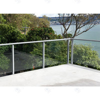 Prima OEM Factory Barres de balustrade classiques et historiques, finition brossée, robustes, avec supports et barres épaisses pour la rénovation résidentielle