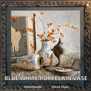 Jarrón de Flores de Cerámica Moderno, Hecho a Mano, para Mesa, Diseño Nórdico Elegante, Acabado Mate, para Decoración del Hogar o Bodas - Product Image 2