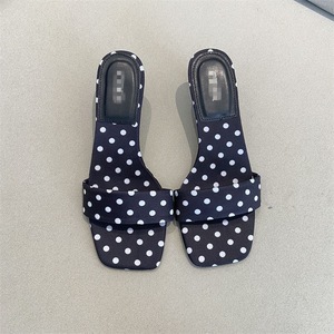 Sandales à talons hauts multifonctionnelles et tendance pour femmes, style patchwork, chaussures une pièce, chaussures de mariage sexy - Product Image 2