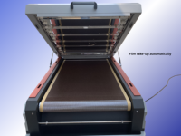 Eizoulyn Nouveauté Machine à secouer et sécher la poudre DTF 24 pouces 4 têtes automatique 60 cm pour les utilisateurs DTF avancés