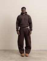 Ensemble de survêtement pour hommes, personnalisé, deux pièces, lourd 500 g/m², avec sweat à capuche zippé