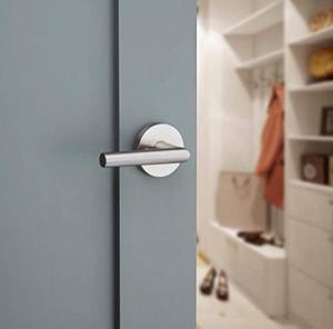 hollow lever handle cast handle with lock <span class=keywords><strong>body</strong></span> and cylinder lever door handle - Product Image 4