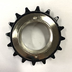工厂价格16T 108点击B1.375-24t Crmo BMX/试用自行车飞轮黑棕色CP 9棘爪108声音颜色选项 - Product Image 1
