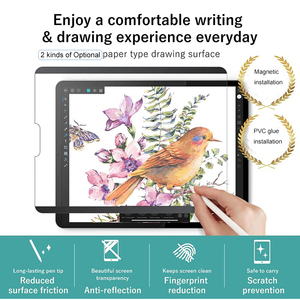 Protector de pantalla de papel magnético extraíble para iPad Pro, 11 pulgadas, 2021/<span class=keywords><strong>2020</strong></span>/2018, iPad Air 5, 2022, iPad Air 4, <span class=keywords><strong>2020</strong></span> - Product Image 4