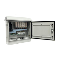 Caja de Distribución de Energía Montada en Pared con Clasificación IP65, Panel Eléctrico para Exteriores de 4-12 Vías para Sistemas Solares Conectados a la Red