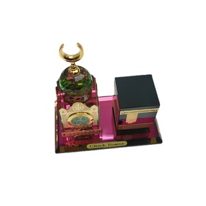 Kristall Fahrzeug Prunkstück Islamisches Gebäude Handwerk Islamische Skulptur Dekor Home Tisch Auto Dekor - Product Image 2