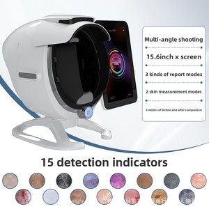 Dispositivo de análisis facial inteligente con IA Moji A6 <span class=keywords><strong>Beauty</strong></span> <span class=keywords><strong>Test</strong></span>, tecnología infrarroja, escáner facial todo en uno de alta definición para salón de belleza - Product Image 1