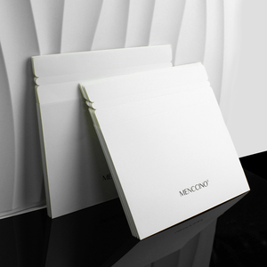 Оптовая продажа, конверт для документов с печатным логотипом, для доставки, специальные бумажные упаковочные пакеты, картонные полиэтиленовые пакеты - Product Image 2