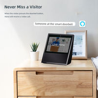 Sonnette vidéo Tuya wi-fi sans fil, sonnette de porte filaire DC AC alimentée par batterie 1080P 2MP étanche avec caméra Alexa Google Door Bell