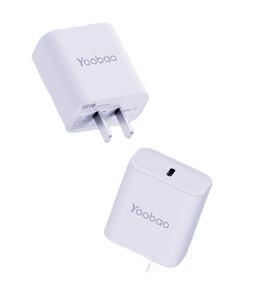 YOOBAO工厂价格Y-740 PD20W快速充电适配器手机USB C型壁式充电器 - Product Image 1