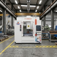 Centre d'usinage vertical CNC haute performance à 3 axes, tour à lit plat CNC pour pièces automobiles