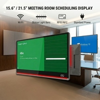 Pantalla Táctil Digital para Reserva de Salas de Reuniones OEM, de Fábrica Sinmar, 15.6 y 21.5 Pulgadas, Montaje en Pared, Señalización Digital