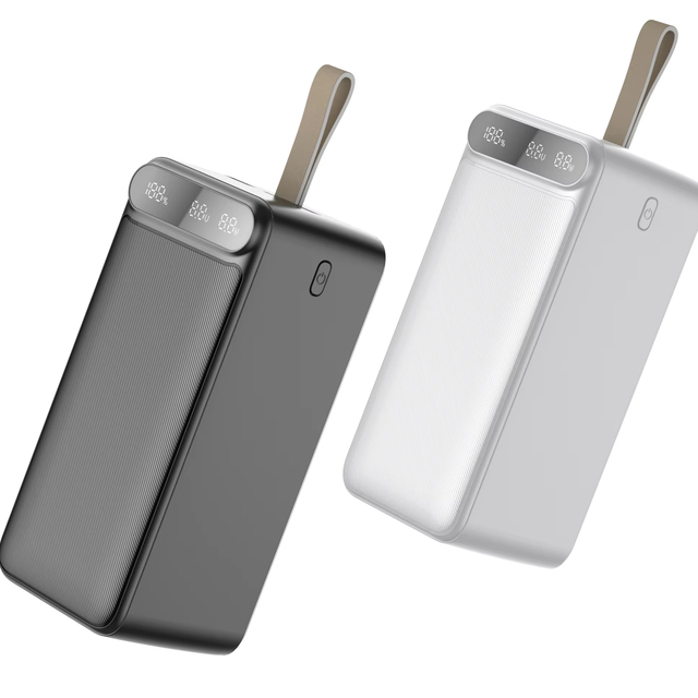 High Capacity 50000 MAh Laptop Power Bank Portable 22.5W Fast Charging Power Bank With Digital Display
