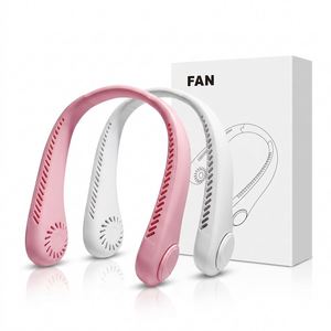 พัดลมคล้องคอไร้ใบพัดแบบชาร์จ USB ได้ เสียงเบา สำหรับฤดูร้อน กิจกรรมกลางแจ้ง ตั้งแคมป์ เดินป่า ท่องเที่ยว บ้าน สำนักงาน ขายส่งจำนวนมากจากโรงงานโดยตรง - Product Image 1